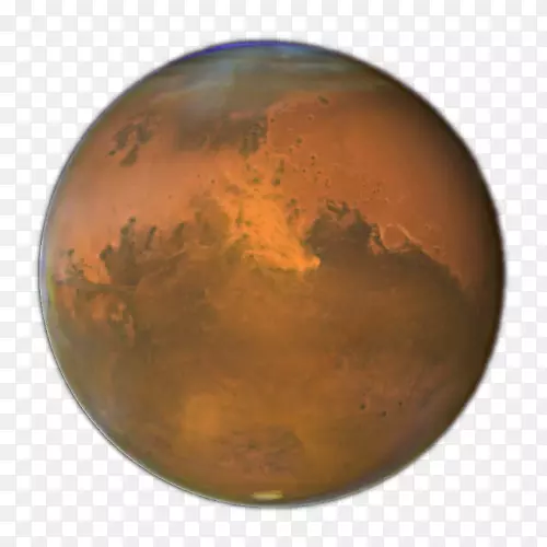 地球火星是太阳系的九颗行星火星上的火星。