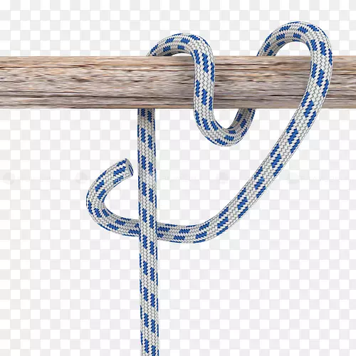 绳结半挂圆转两半绳
