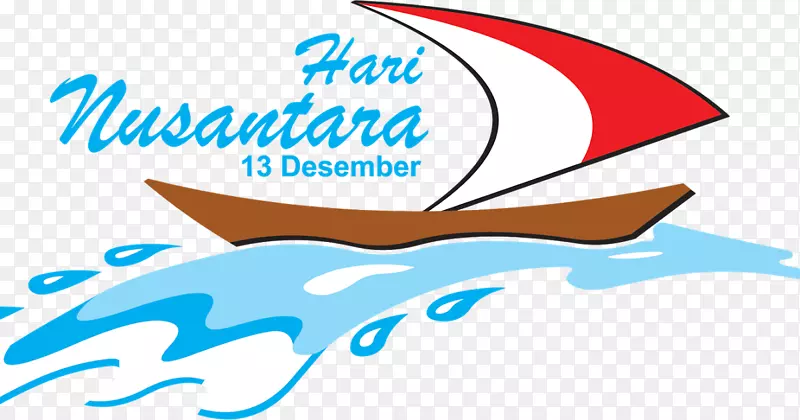 12月13日Nusantara日标志deklarasi djuanda White-Nusantara