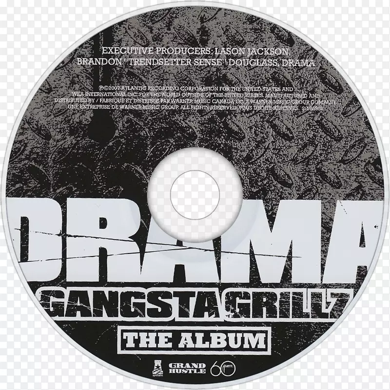 Gangsta grillz：专辑光盘dvd亚特兰大艺术家-dvd