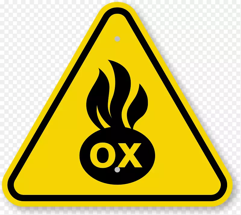 安全危险符号可燃性和易燃性警告标志.符号