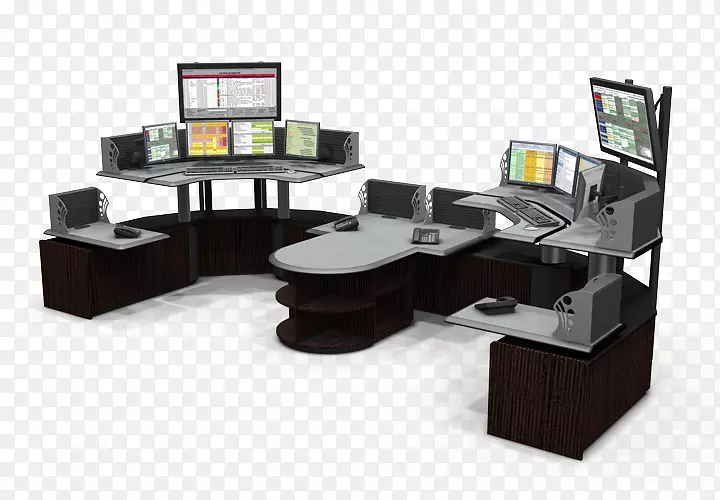桌面控制室办公系统控制台