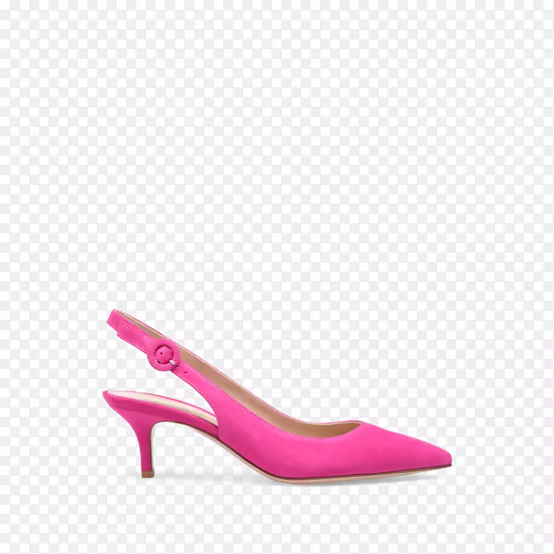 鞋跟粉红色m凉鞋