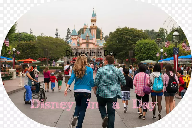 游乐园公共空间休闲旅游娱乐-迪士尼城堡