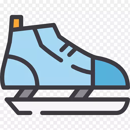 溜冰运动轮滑溜冰场冰上溜冰鞋