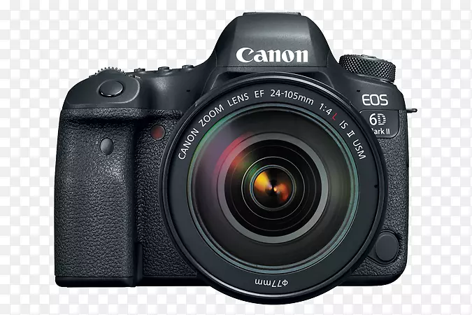 佳能eos 6d标记ii佳能透镜安装安放x 24-105 mm镜头数码单反相机