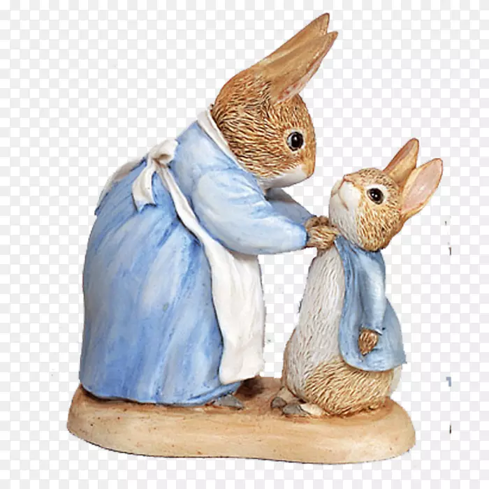 家养兔子-彼得·兔子太太的故事。兔子太太的故事。蒂吉-威克尔-人