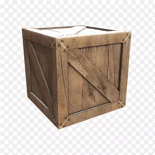 木材矩形板条箱.木材