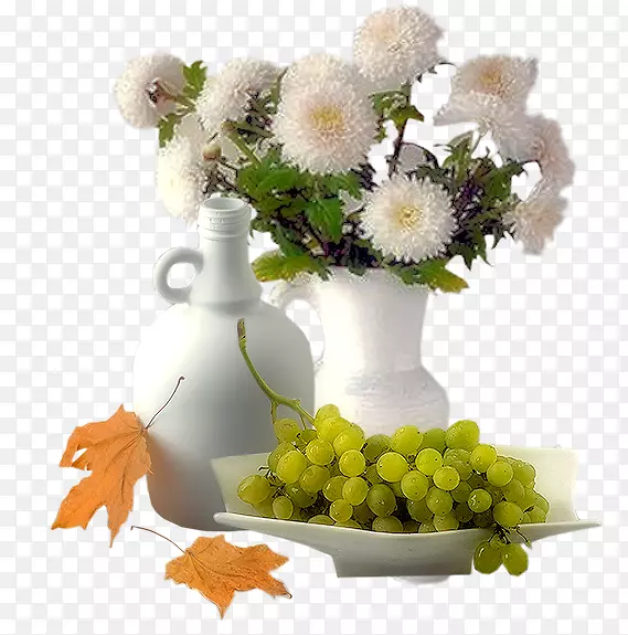 葡萄葡萄干花卉设计-葡萄