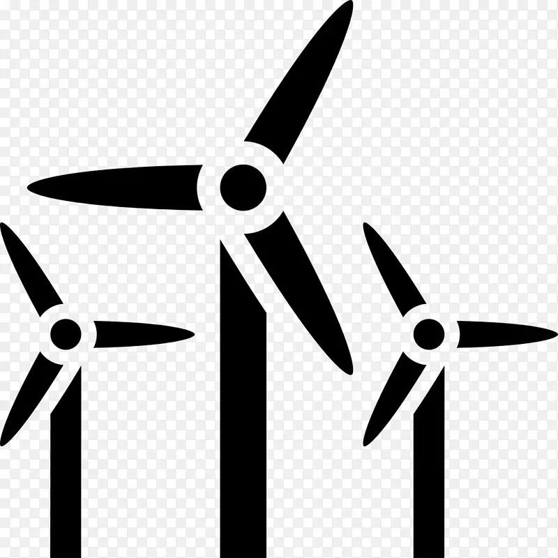 风电场风力发电机离岸风能剪辑艺术