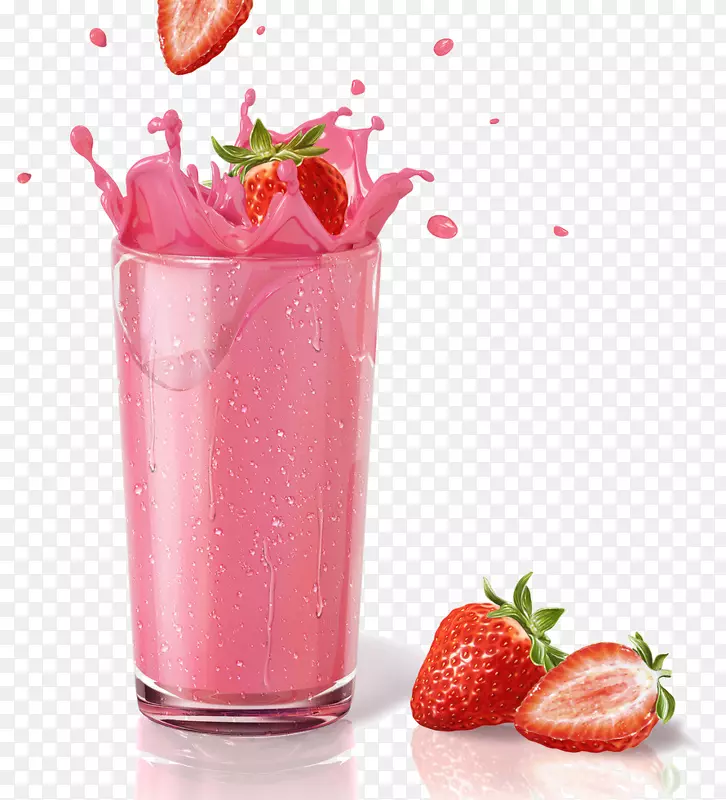 奶昔草莓汁巧克力牛奶