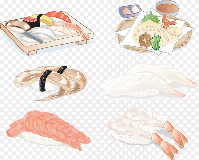 寿司，生鱼片，天麸罗，食物-寿司