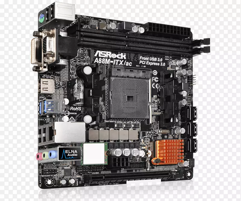 主板微型ITX插座FM2+asRock-R2