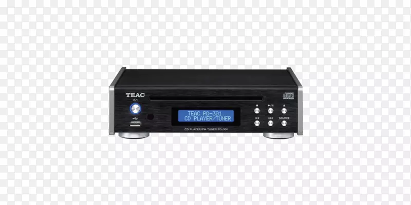 调谐器cd播放机Teac公司音频无线电接收器-cd播放机