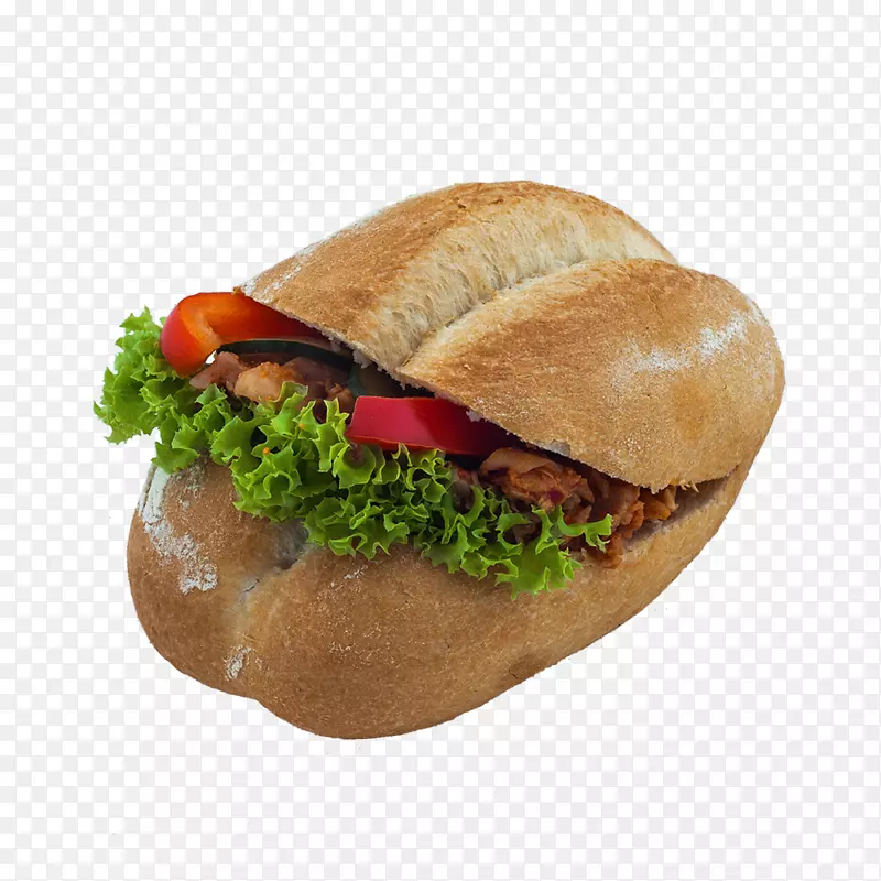Bánh m型芝士汉堡滑块水牛汉堡素食汉堡-欧姆莱特
