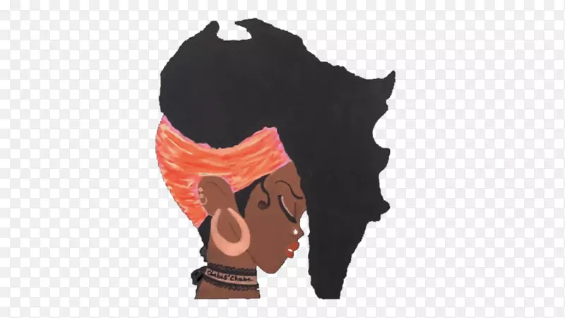 非洲纹理头发自然毛运动.毛囊