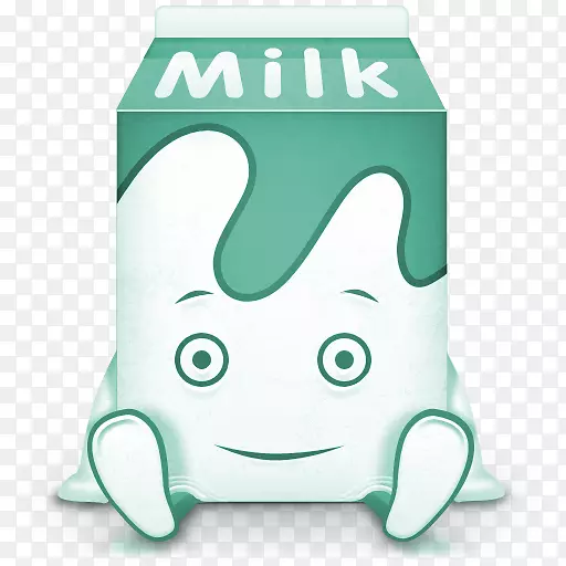 牛奶瓶电脑图标牛奶纸箱儿童剪贴画-牛奶