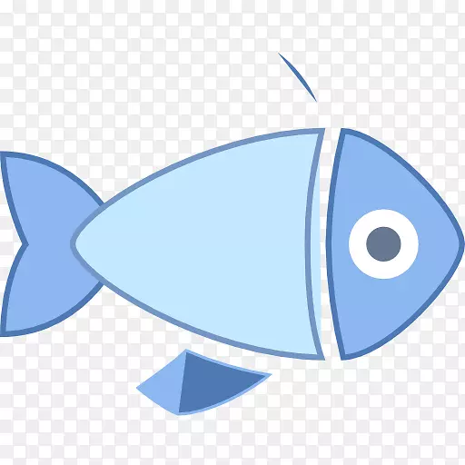 鱼类电脑图标剪辑艺术-怪物鱼