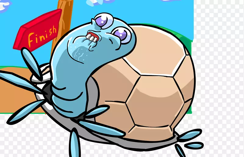 乌龟人类行为卡通剪贴画