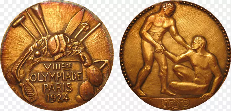 1924年夏季奥运会铜牌2016年夏季奥运会2012年夏季奥运会-奖牌