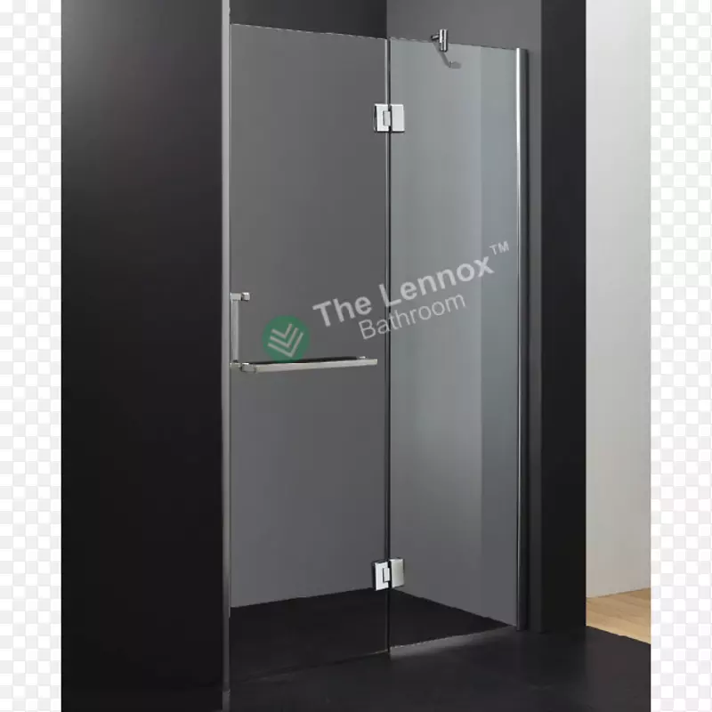 角淋浴器-单玻璃门