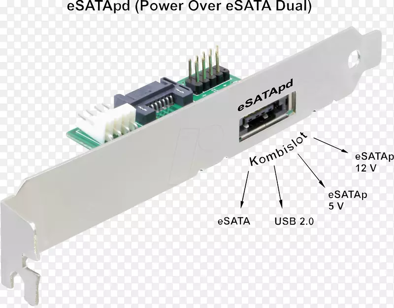 电连接器显卡和视频适配器pci表示eSATAp常规pci-计算机
