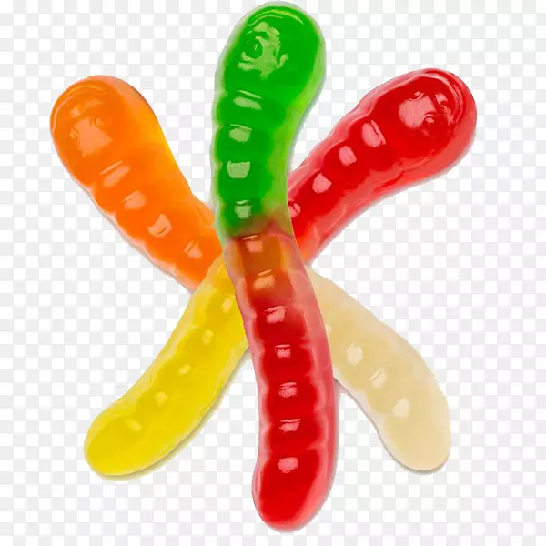 Gummi糖果熊阿尔巴尼亚斯糖果-胶虫