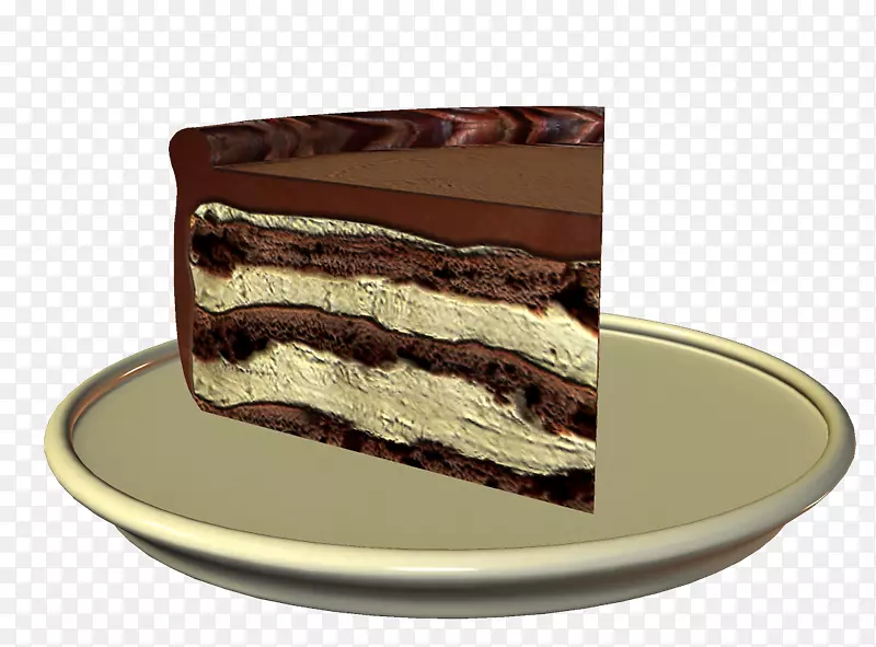 巧克力蛋糕奶油玉米饼