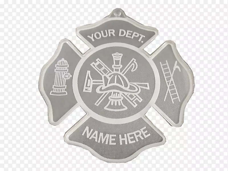 消防处消防员救援标志-消防员