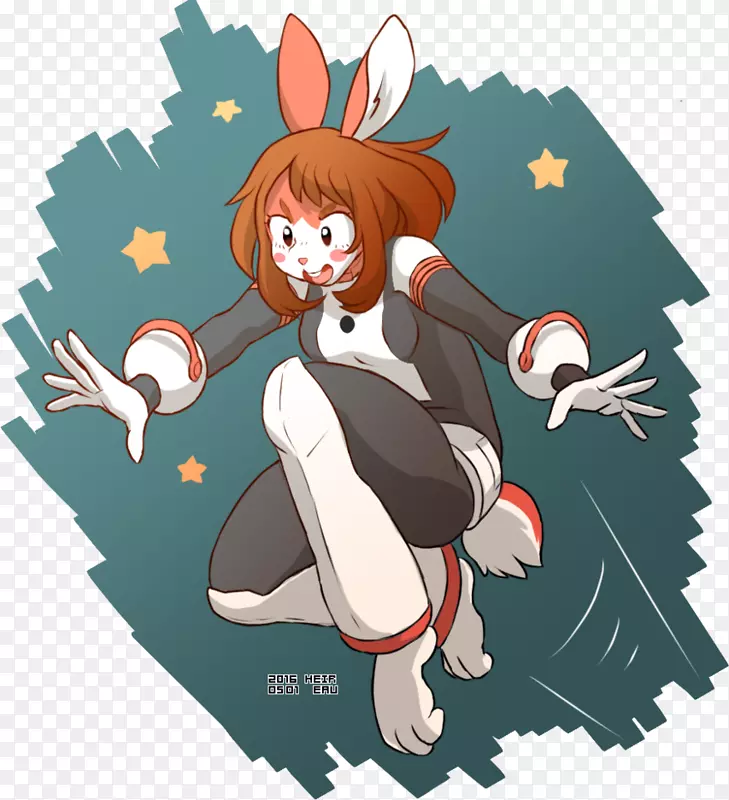 艺术兔扇艺术-兔子