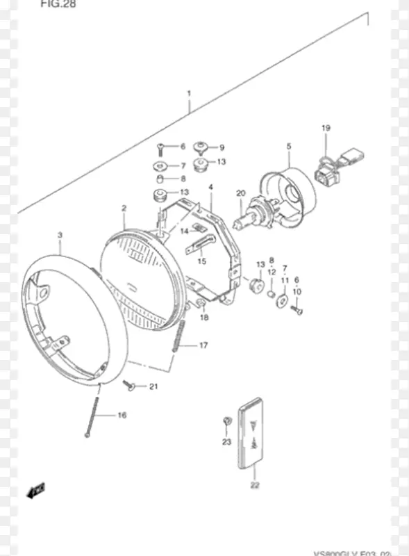 铃木空气过滤器图纸/m/02csf-汽车