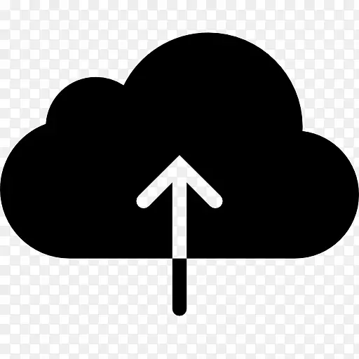 计算机图标云存储云计算上载云计算