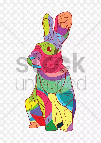 复活节兔子h&m剪贴画-复活节