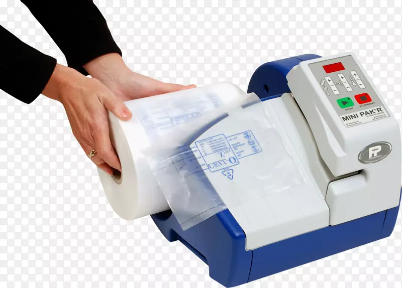 充气气垫密封气垫纸钱卷的包装和贴标