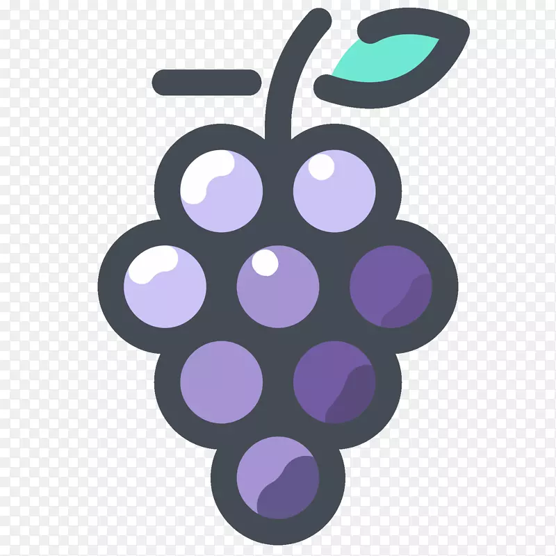 葡萄电脑图标果汁剪辑艺术-葡萄