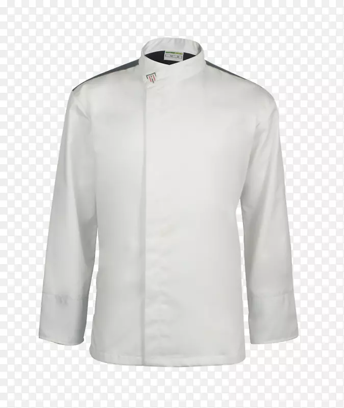 女衬衫领口袖扣-厨师夹克