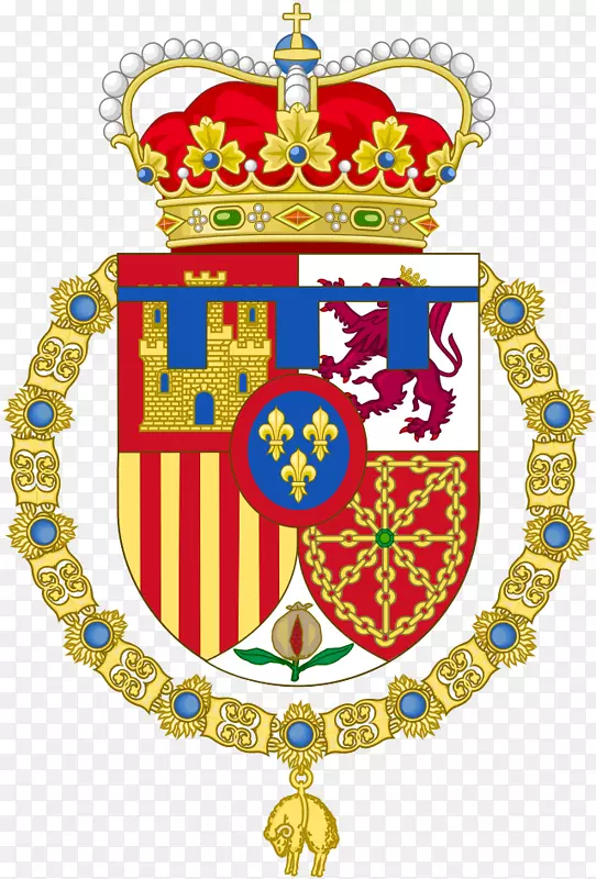 西班牙君主制，西班牙国王的臂章-皇家王子
