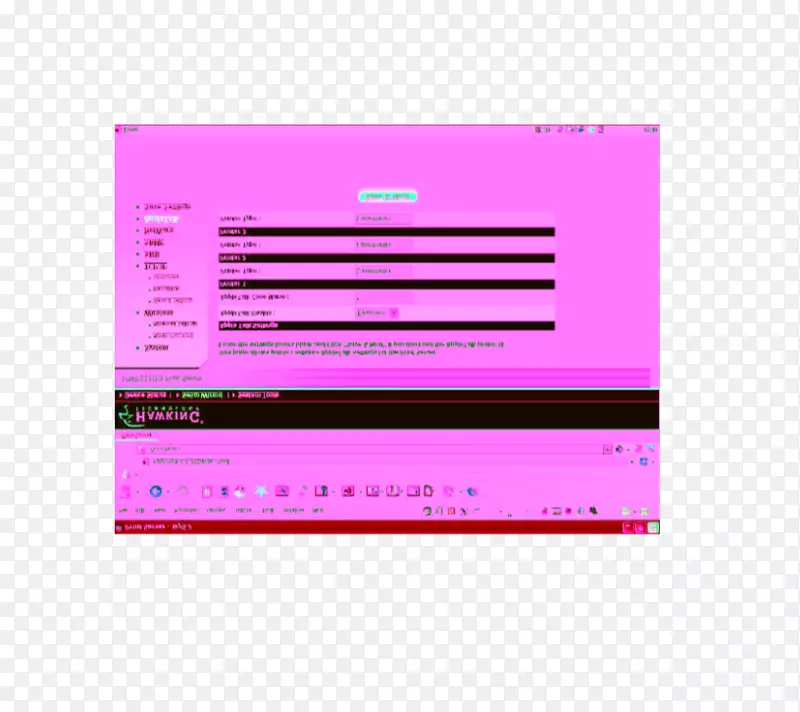 粉红色m品牌矩形字体