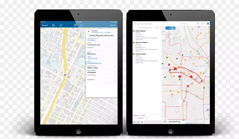 Smartphone Esri ArcGIS平板电脑应用程序生成器-智能手机