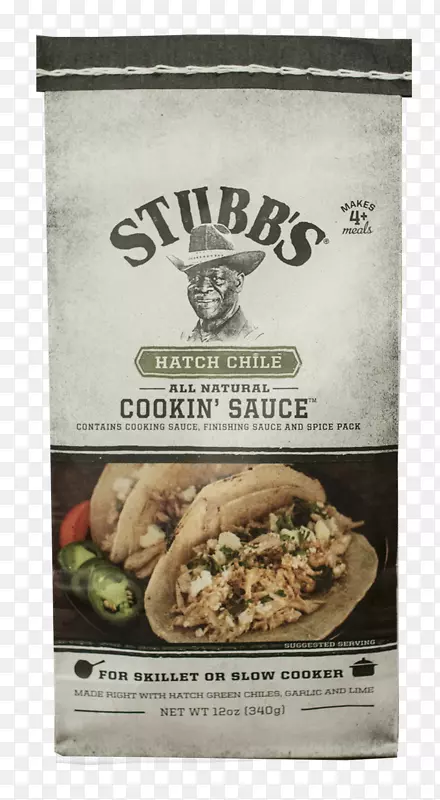 Stubb‘s bar-b-q烧烤酱滑块辣椒酱烤肉