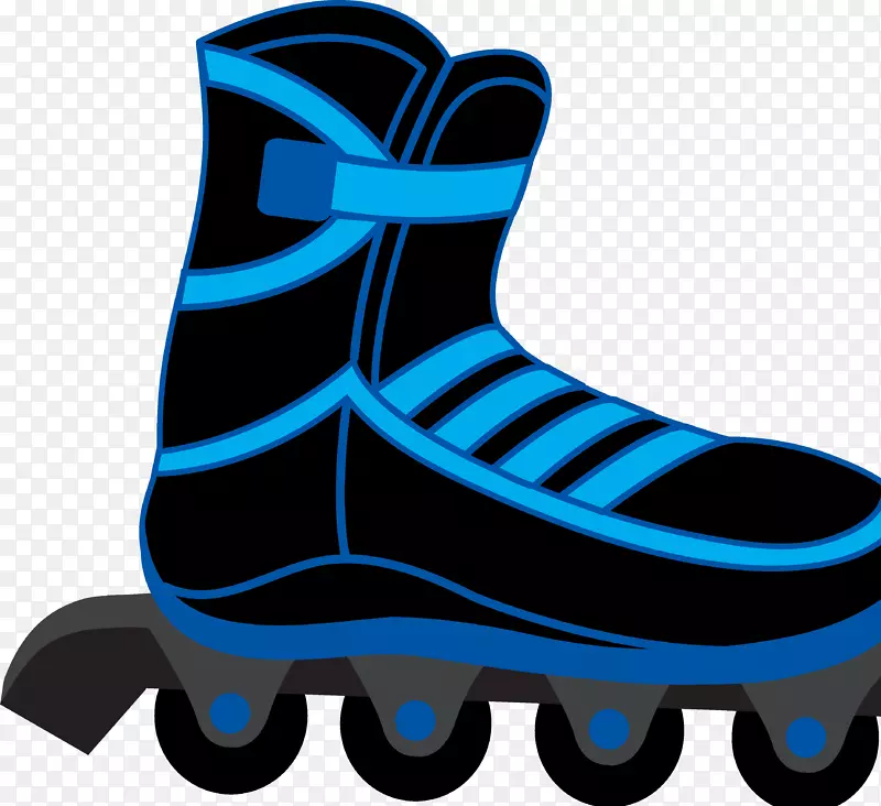 在线溜冰鞋轮滑滚轴剪贴画滚轴溜冰鞋