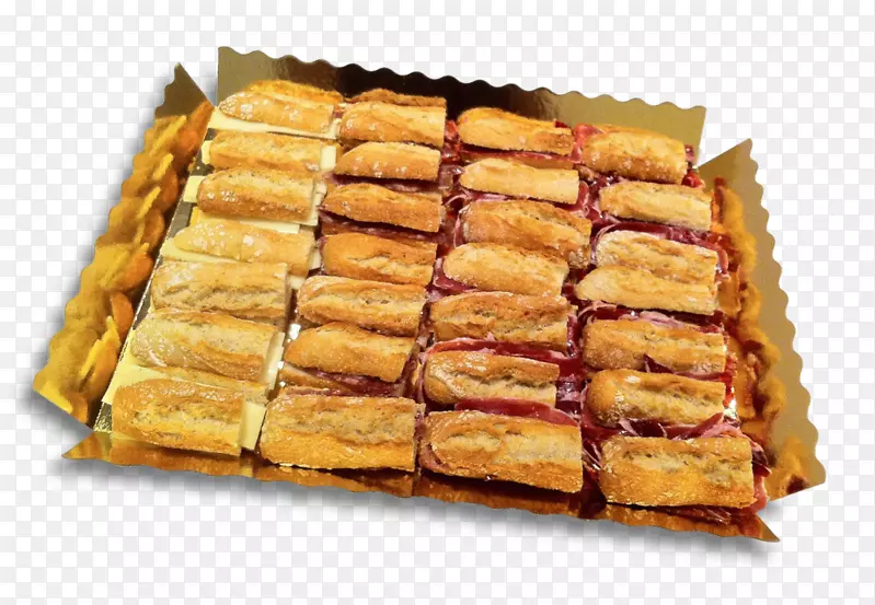 布卡迪略迷你库珀火腿糖浆馅饼-迷你