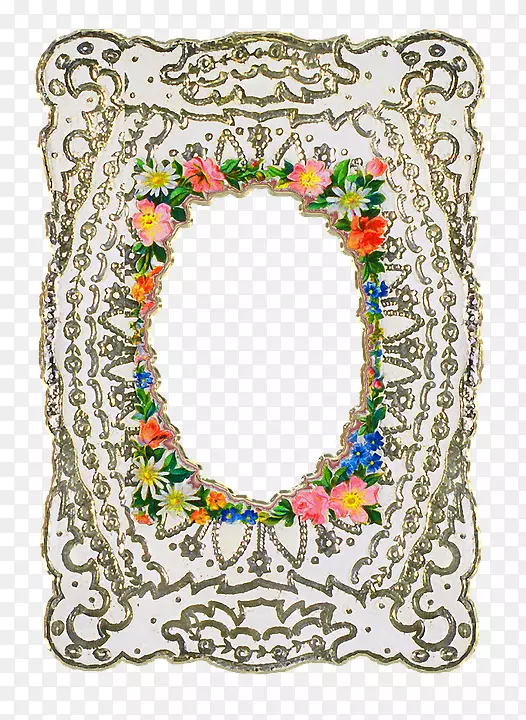 画框装饰花卉设计
