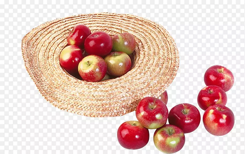 小红莓水果食品苹果-苹果
