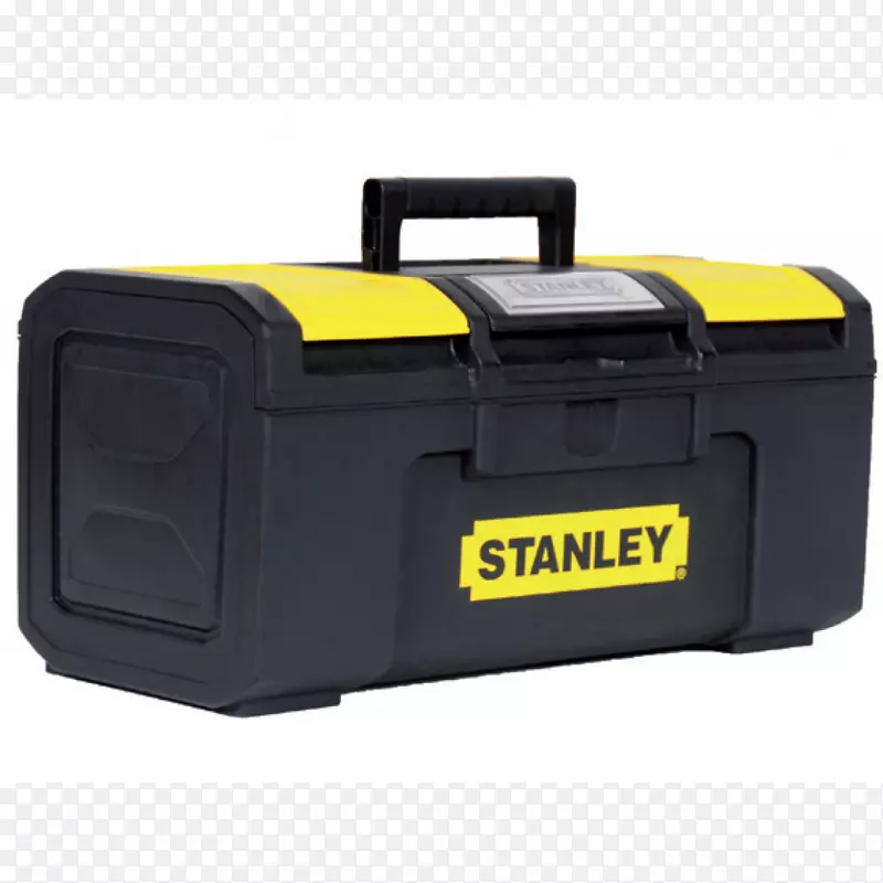 工具箱斯坦利黑色和甲板斯坦利手工具-盒