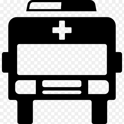 电脑图标救护车剪辑艺术-救护车