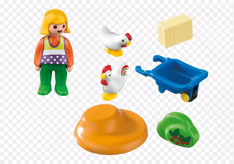 玩具Playmobil娃娃1，2，3 Amazon.com-玩具