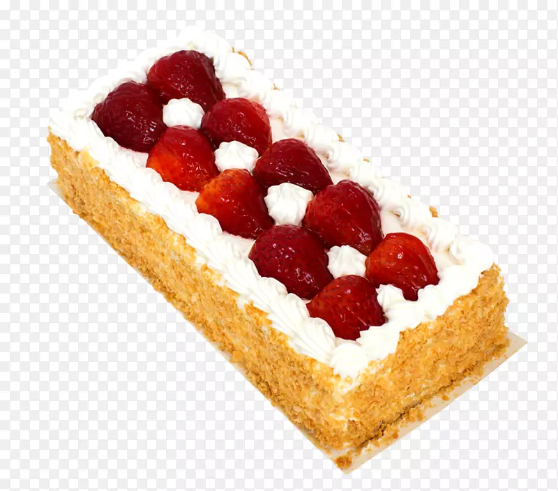 Chantilly奶油馅饼米粉-费尔海绵蛋糕填充物-草莓