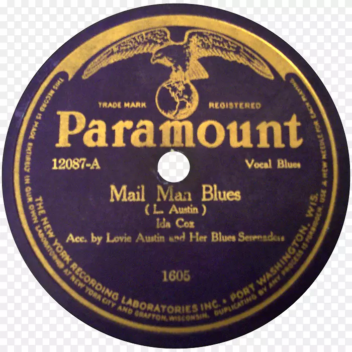 留声机唱片，至高无上唱片，经典女式蓝调，种族唱片-紫色唱片