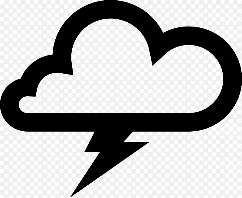 雷暴云电脑图标-风暴